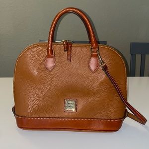 Dooney & Bourke brown satchel crossbody